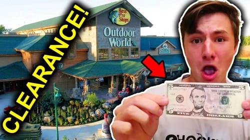 Clearance Fishing Challenge -- Bass Pro Shop