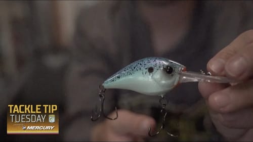 Why Austin Felix adds an extra split ring to trebled baits