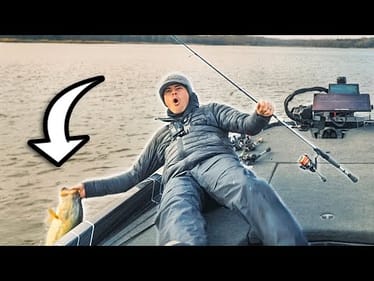 Late Winter Bass Fishing SURPRISE CATCH!