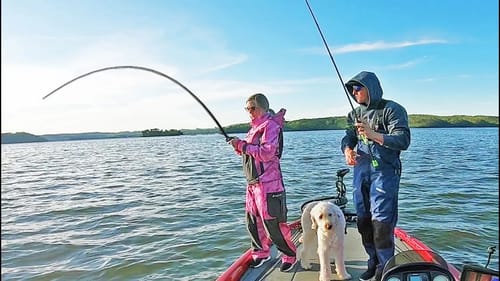 Fishing LAKE GUNTERSVILLE in the SPRING! (LOADED)