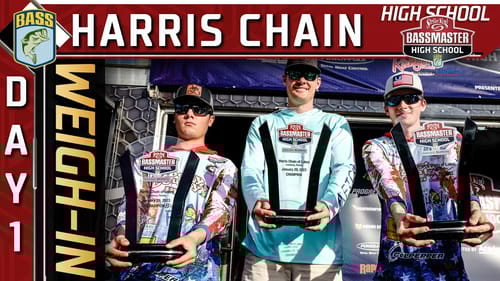 Weigh-in: 2023 Strike King Bassmaster High School Series at Harris Chain of Lakes