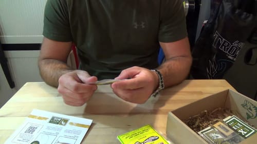 Mystery Tackle Box December 2013 Unboxing, Box 1