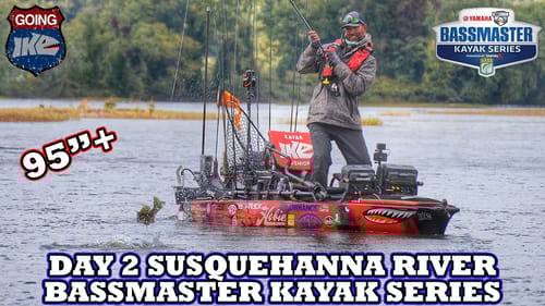 The COMEBACK!!! Bassmaster Kayak Series Day 2 | Susquehanna River