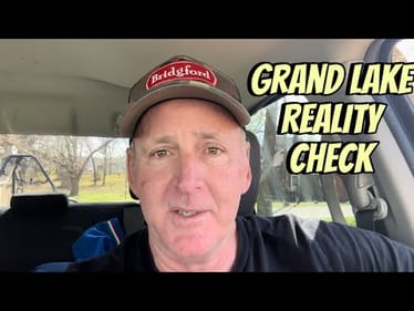 THIS Recent Tournament Confirms…Grand Lake’s Bass Fishing Is In The Toilet…