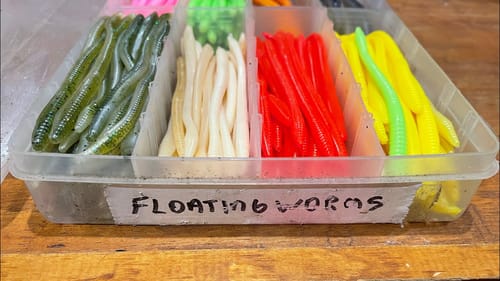 My Secret “Filleted Out” Floating Trick Worm Modification