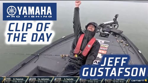 Yamaha Clip of the Day - Gussy's important Day 2 limit fish