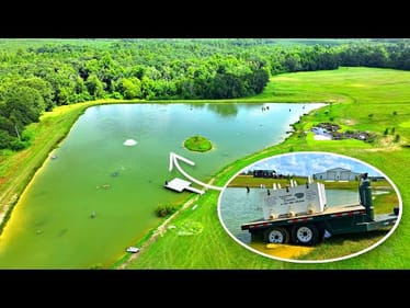 Emergency Fish Stocking at the 5 Acre Pond!