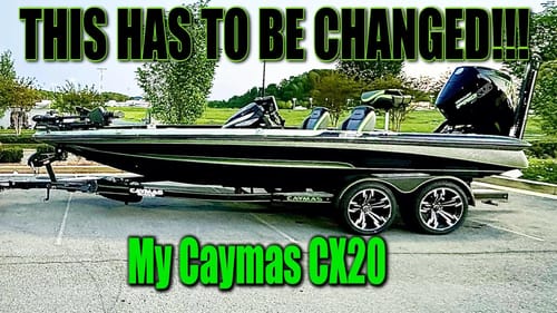 Caymas CX20 Bass Boat What I LIKE, LOVE, and Want CHANGED