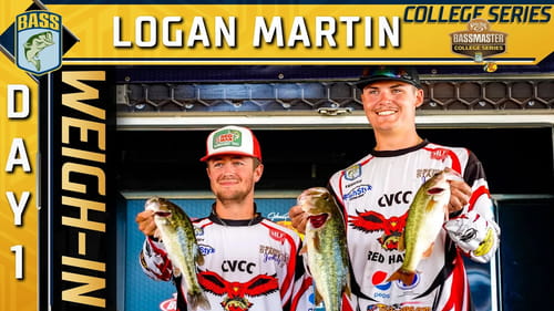 Weigh-in: Day 1 at Logan Martin (2022 Bassmaster College Series)