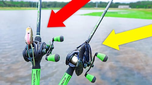 Searching for GIANT Bass w/ FROGS and BIG JIGS (Bank Fishing)