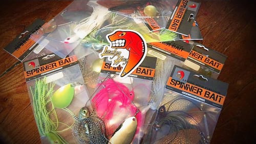 GIANT Spinnerbaits for Deep Ledge Bass