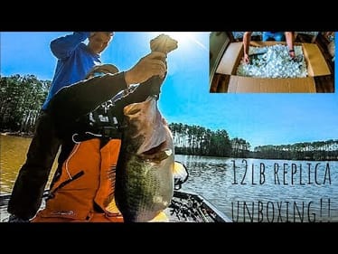 GIANT 12lb Bass Replica Mount!! || I Forgot How Big It Was!