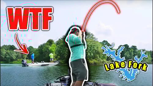 They STOLE My Spot!! So I Caught Fish UNDER their Boat.