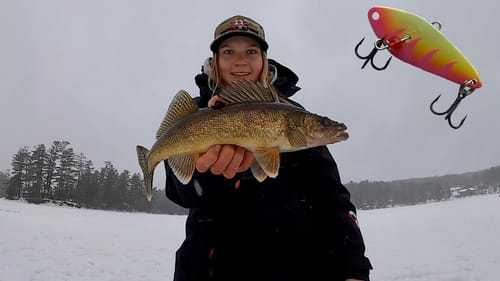 Evening Walleye - 1hr to Fish! (Ski-doo update)