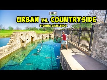 2v2 URBAN vs. COUNTRYSIDE Multi Species Fishing CHALLENGE!