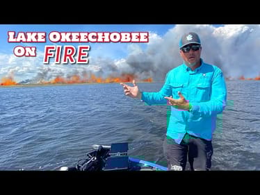 LAKE OKEECHOBEE IS ON FIRE!