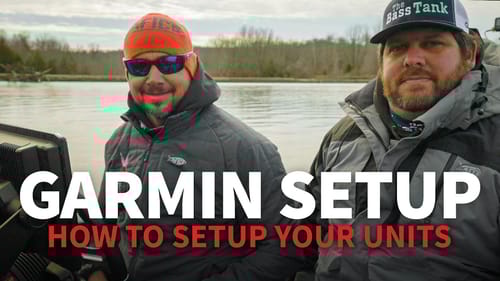 How to SETUP your Garmin Units (Ft. The Bass Tank)