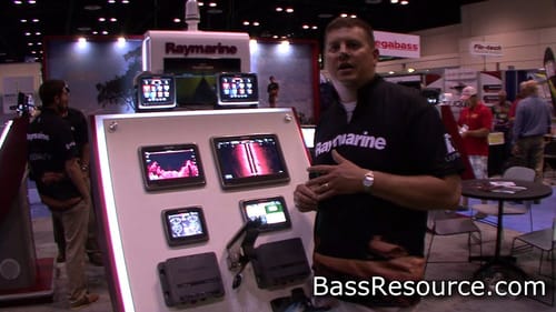 Raymarine CP 200 Chirp Side Vision Sonar Fishfinder | Bass Fishing