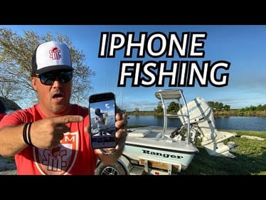 Finding Awesome Fishing Spots with my PHONE - Very Cool!!