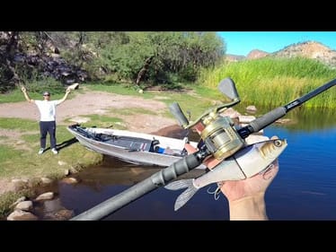 3 Days Of Camping And Fishing GIANT Lures In The Desert!