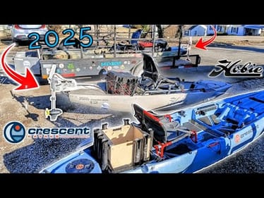 My 2025 Kayak Bass Fishing Setup's