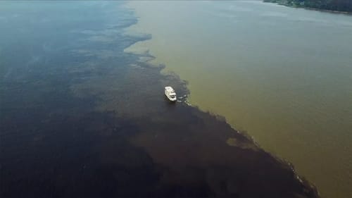 Two Largest Rivers in the World Collide Here