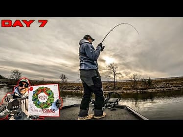 WAS THIS LURE THE EASIEST YET??? Day 7 || 12 Days of Fishmas