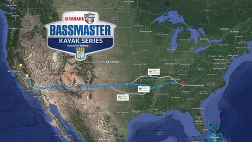 Bassmaster Kayak Classic on Chickamauga Lake(Tournament Practice)