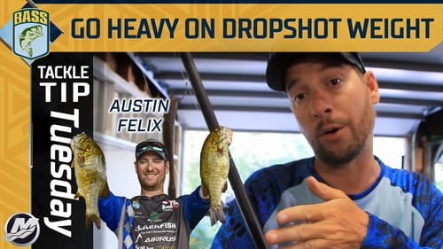 Be efficient with a heavier dropshot weight
