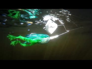New BamaFrogs Topwater Buzzbaits with Frog Feet