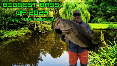 My BIGGEST BASS of 2024 so FAR!!! (5,6,7 & 8lbrs!!!)