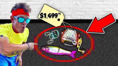 Buying ANYTHING That Fits in The Circle! (Fishing Challenge)