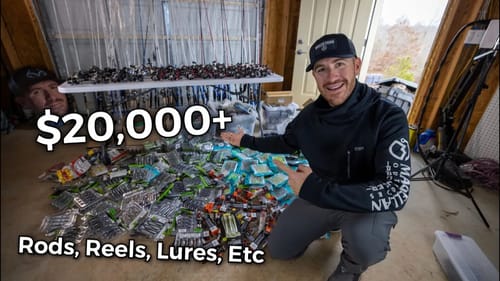 I need YOUR help to give All of this AWAY ($20,000+ Fishing Gear)