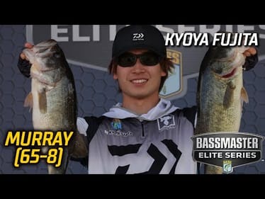 Kyoya Fujita leads Day 3 of Bassmaster Elite at Lake Murray with 65 pounds, 8 ounces