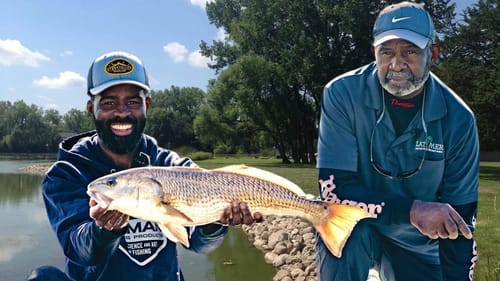 Wintertime Bank Fishing with my Dad