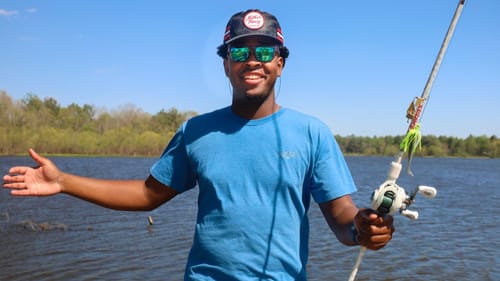 1V1 Fishing Challenge For $100 Bass Pro Shops Shopping Spree
