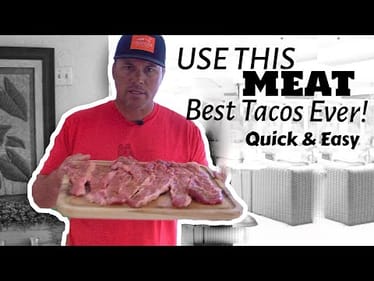 Best Tacos Ever With Special Meat - 100% Authentic - So Easy!