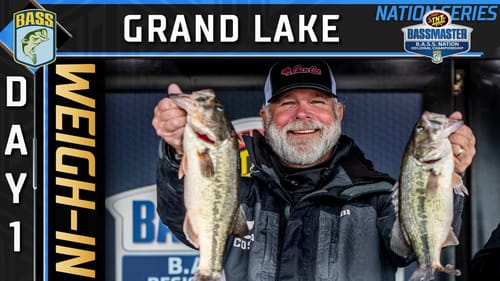 Weigh-in: Day 1 of B.A.S.S. Nation Central Regional at Grand Lake