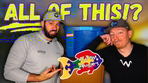 Giving Away ALL Our Fishing Tackle For A GREAT CAUSE! Autism Anglers Drive!