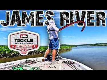 BASS FISHING FOR $80K - BREAKING DOWN THE JAMES RIVER (MLF TWI)