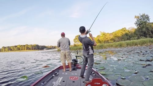Fishing Fall Texas Largemouth Bass - ft. Flukemaster