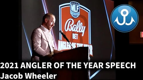 Major League Fishing Angler of the Year Speech - Jacob Wheeler