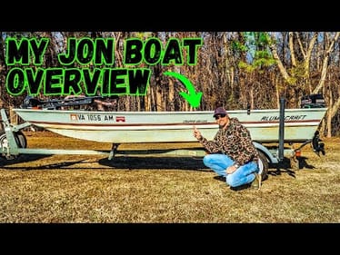 The BEST Jon Boat EVER MADE?? || ALUMACRAFT Crappie Deluxe Overview