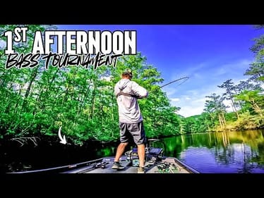 Fishing MY FIRST Afternoon Bass TOURNAMENT Of the YEAR!!!