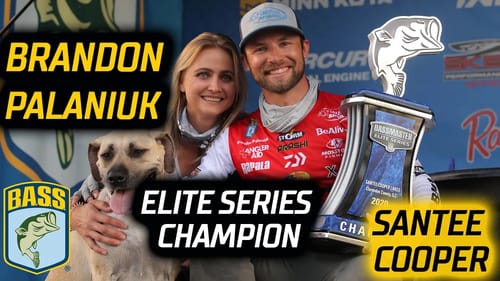 Brandon Palaniuk wins 2020 Bassmaster Elite at Santee Cooper