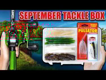 I Built the ULTIMATE September Fishing Tackle Box!