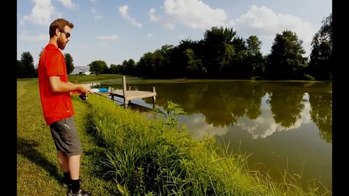 Pond Fishing With A Rooster Tail!