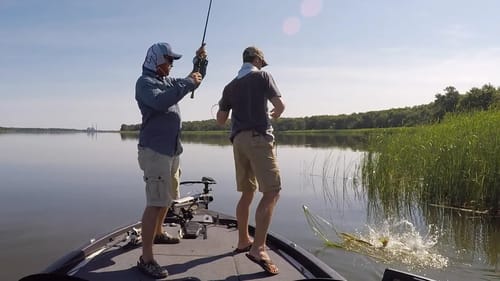 Pitching for Big Bass around the Bank