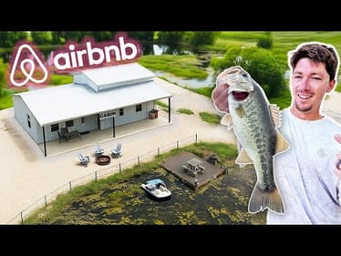 This Swampy AirBnB is Fishing Paradise!