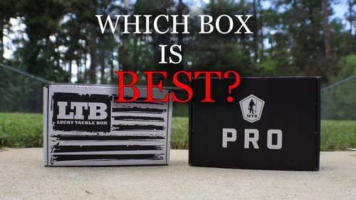 Lucky Tackle Box vs Mystery Tackle Box - September 2017 BATTLE OF THE BOXES